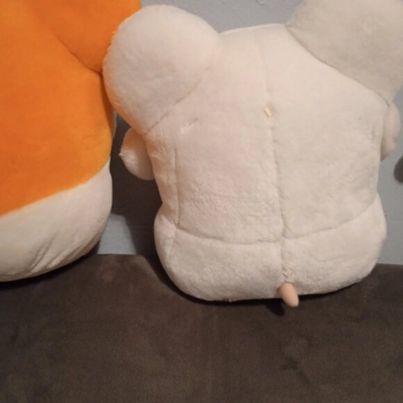 Vintage LARGE Anime Cartoon Hamtaro Bijou Ribon-Chan Hamster Japanese Plush lot - Picture 6 of 9